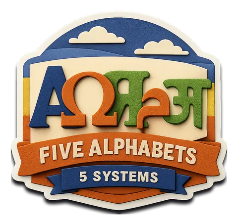 Five Alphabets